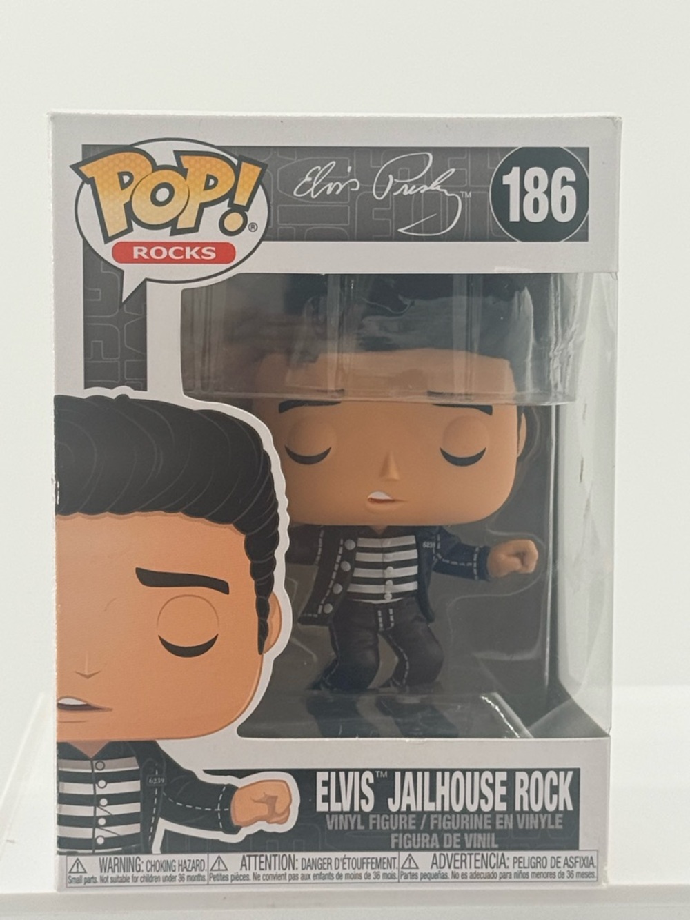 Funko Pop! Rocks Elvis Presley #186 - Black & Tan Outfit